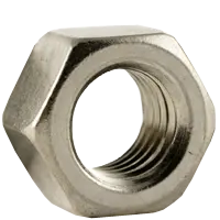 1/4-28 Finished Hex Nuts, Fine, Stainless Steel 316