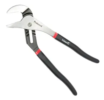 12" Proferred Straight Jaw Groove Joint Pliers (Coated Grip), Taiwan