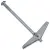 1:8 (#6)-32 x 2%22 Slotted : Phillips Combo Truss Head Toggle Bolts (with Wing Nut), Coarse, Steel, Zinc Cr+3