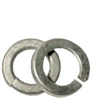 3/4" Medium (Regular) Split Lock Washers, Steel, Hot Dip Galvanize