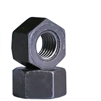 3/8-16 2H Heavy Hex Nuts (Box), Coarse, A194 / SA 194 Steel, Plain