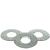 Flat Washers (USS), Medium Carbon Through Hardened Steel, Zinc Cr+3