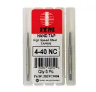 4-48 HSS Taper Taps, Fine, High Speed Steel, USA