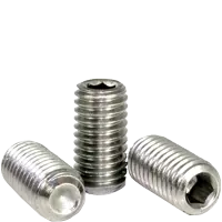7/16-14 x 7/32" Locking Socket Jam Screws, Coarse, Alloy Steel, Plain