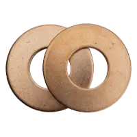 #14L Flat Washers, Silicon Bronze 651