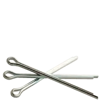 1/16" x 1/2" Cotter Pins, Extended Prong Square Cut, Steel, Zinc Cr+3