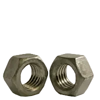 1/4-20 Finished Hex Nuts, Coarse, Low Carbon Steel, Hot Dip Galvanize