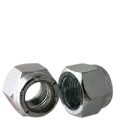 8-36 Nylon Insert Locknuts NM (Standard), Coarse, Grade N2 (A) Low Carbon Steel, Zinc Cr+3