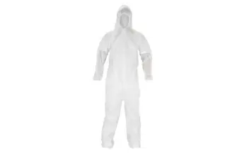 Polypropylene Disposable Hooded Coverall