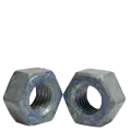 2 1/4-4 1/2 2H Heavy Hex Nuts (Box), Coarse, A194 / SA 194 Steel, Hot Dip Galvanize (with Wax & Blue Dye)