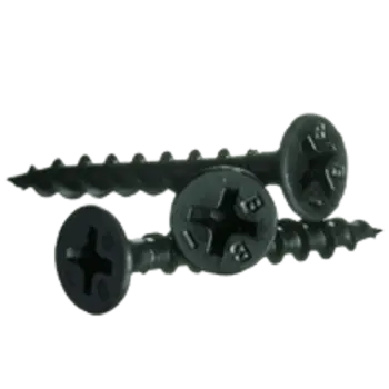 Steel Proferred&reg; Drywall Screws, Black Phosphate finish, #6-9 x 3/4", Coarse thread