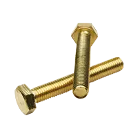 Metric Brass Hex Cap Screws