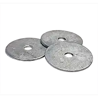 3/8" x 1 1/4" Fender Washers, Hot Dip Galvanize (No Package Qty, Bulk Qty is per 25 lb Box (1,240 Pieces))