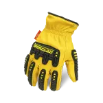 Ironclad 360* Cut leather impact Gloves, Goatskin Palm, Tan, Size L [ILD-IMPC5-04-L]