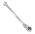 15 MM Metric Individual Flex Head Ratcheting Combo Wrench, Taiwan