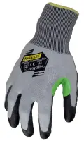 Ironclad Command A2 3/4 FN Knit Gloves, Touchscreen, Vend Packed, Gray & Black, Size L [KKC2FN-04-L]
