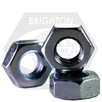 M2-0.40 Metric Hex Nuts, Coarse, Class 6, DIN 934, Zinc Cr+3