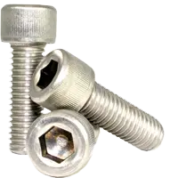 8-32 x 3/8" (FT) Socket Head Cap Screws (Left-Hand Thread), Coarse, Stainless Steel 18-8