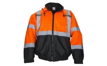 Hi-Viz Invue&reg; Class 3 Hooded Bomber Jacket