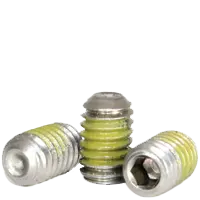 Stainless Steel 18-8 Socket Set Screws, 1/4-20 x 3/4", Coarse thread