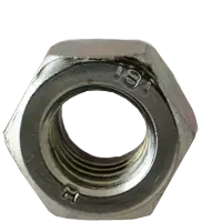 1-64 Metric Nylon Insert Locknuts NM (Standard), Coarse, Grade N2 (A) Low Carbon Steel, Zinc Cr+3