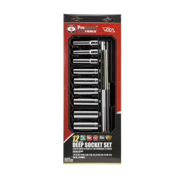 12 Piece Proferred&reg; 3/8