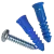 ribbedplasticanchors