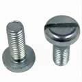 M3.5-0.60 x 6 MM Metric Machine Screws, Slotted Pan Head, Coarse, Class 4.8 (DIN 85) Steel, Zinc Cr+3