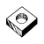squaremachinescrewnutszinc