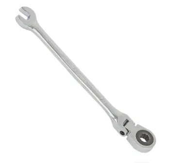 15 MM Metric Individual Flex Head Ratcheting Combo Wrench, Taiwan