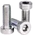 M3-0.50 x 5 MM (FT) Metric Low Head Socket Cap Screws, Coarse, Stainless Steel A2 (18-8)