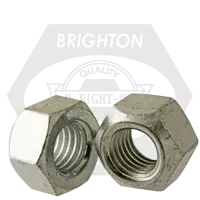 M5-0.80 Metric Hex Cone Lock Nuts, Coarse, DIN 980-V, Grade 10, Zinc Cr+3 (with Wax )