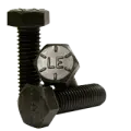 9/16-12 x 2 1/2 (PT) Hex Head Cap Screws, Coarse, Grade 8, Plain, USA
